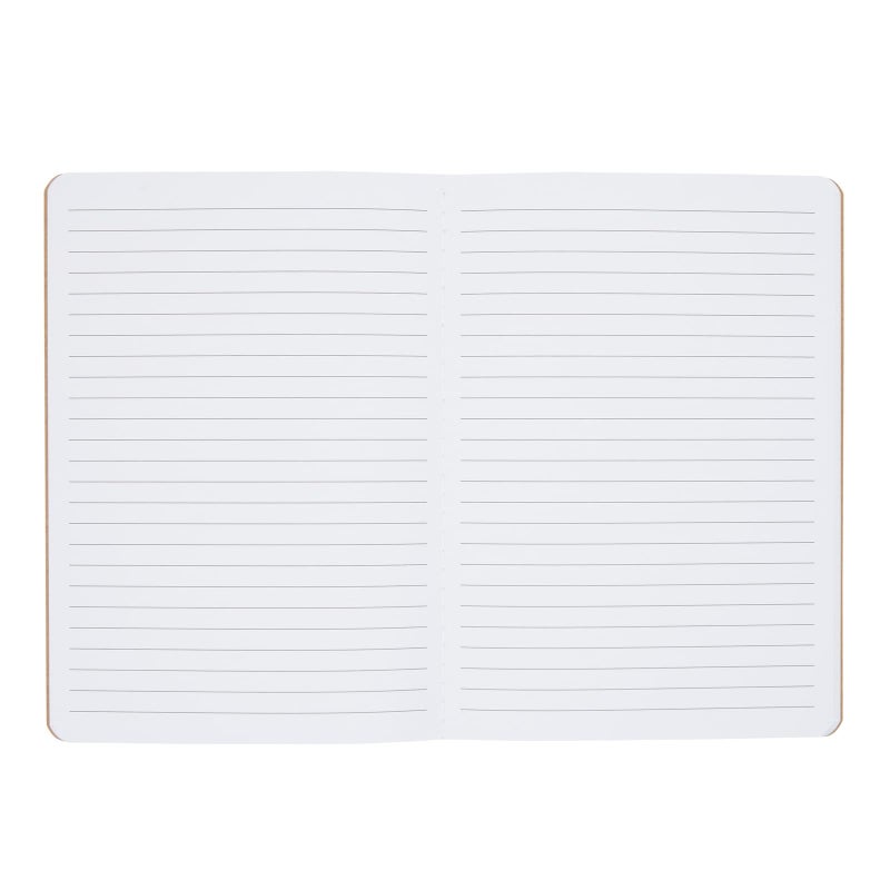 Paper Junkie Inspirational Notebooks Set - 8 Pack A5 (5.8 x 8.3 in) Kraft Paper Lined - Bulk Journals for School & Office - Teacher Essentials & Note-Taking - Image 5
